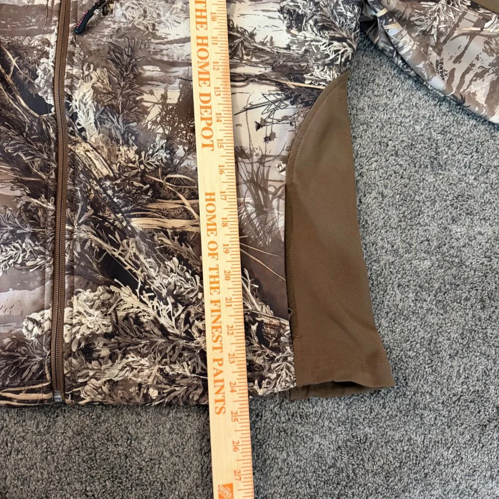 Realtree Scent-Factor Max-1 XT Camo Hunting Jacket Kids XL 16/18 SS1047‎ Brown